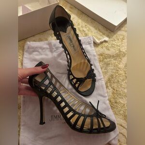 Jimmy Choo black heels